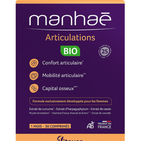 MANHAE Bio - Sans Hormone - 30 comprimés