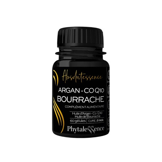 Argan Bourrache Co Q10 - 60 gélules