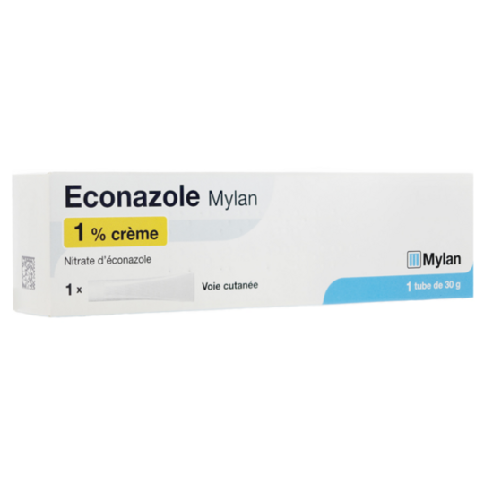 ECONAZOLE - 1% Crème Nitrate d'Éconazole en Tube - 30 g