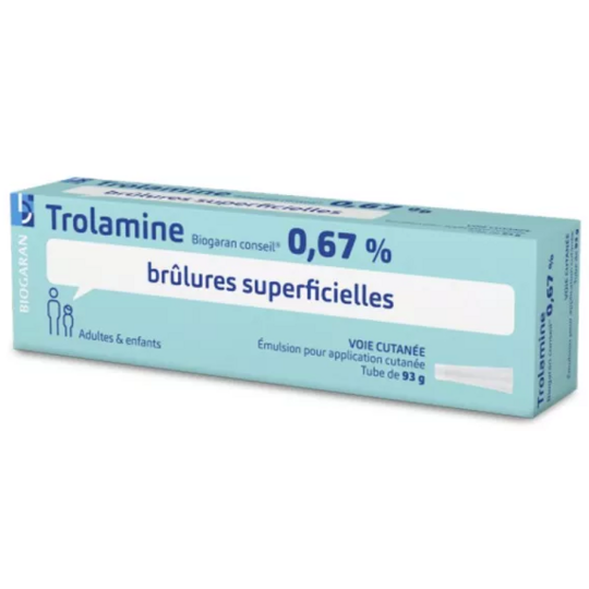 Trolamine - Brûlures Superficielles 0,67% - 93 g
