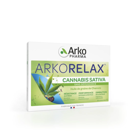 Arkopharma Cannabis Sativa 30 comprimés