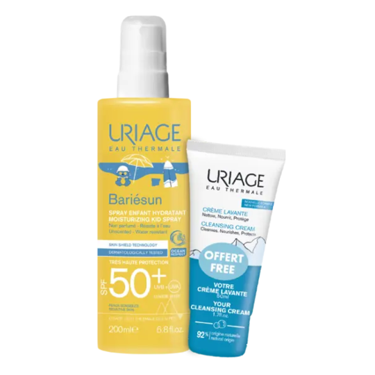 Uriage Spray Enfant Hydratant SPF 50+ 200 ml + Crème Lavante Offerte 50 ml