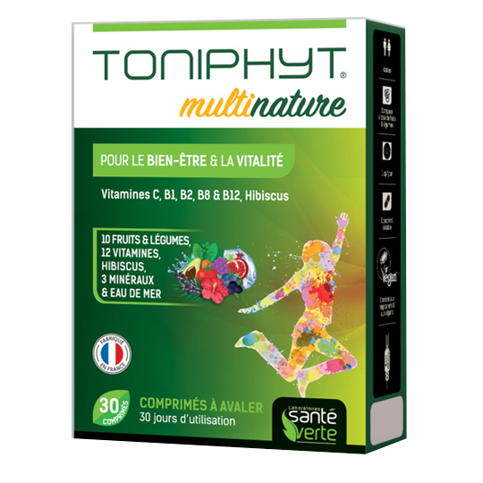 TONIPHYT - Multinature - 30 comprimés