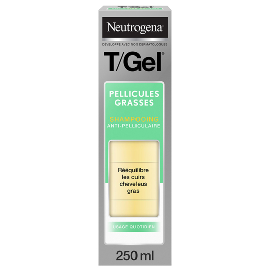 NEUTROGENA T/GEL - Shampooing Pellicules Grasses - 250 ml