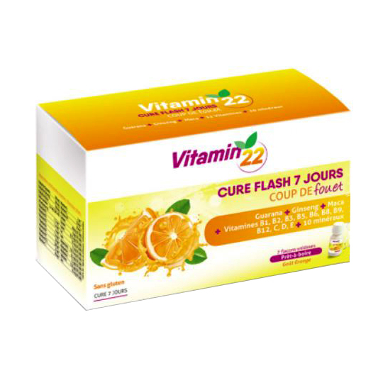 Cure Flash 7 Jour - 7 flacons unidoses