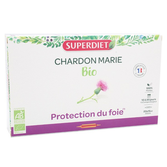 Chardon Marie  Bio - 20 ampoules