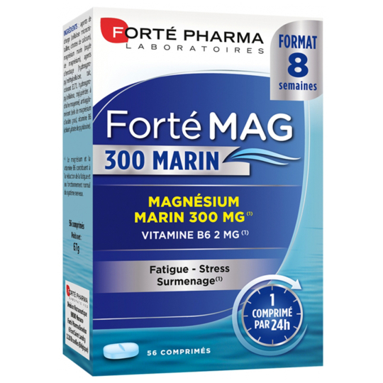 FORTE MAG - Magnésium Marin 300 mg - 56 comprimés