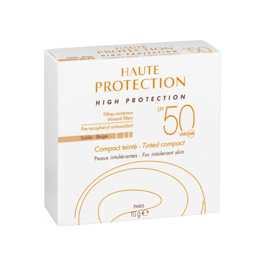 AVENE SOL Haute protection Compact teinté Sable SPF50 - 10g