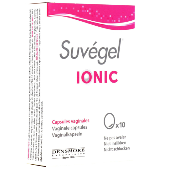 Suvegel Ionic - 10 Capsules Vaginales 