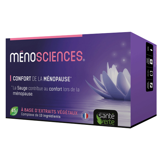 MENOSCIENCES - Confort de la Ménopause - 45 comprimés