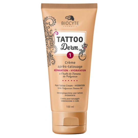 TATTOO DERM - 1 - Crème Après-Tatouage - 100 ml