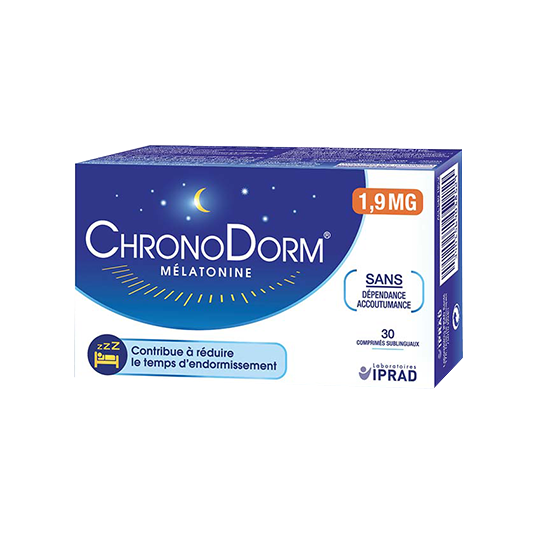 CHRONODORM - Mélatonine 1,9 mg - 30 comprimés