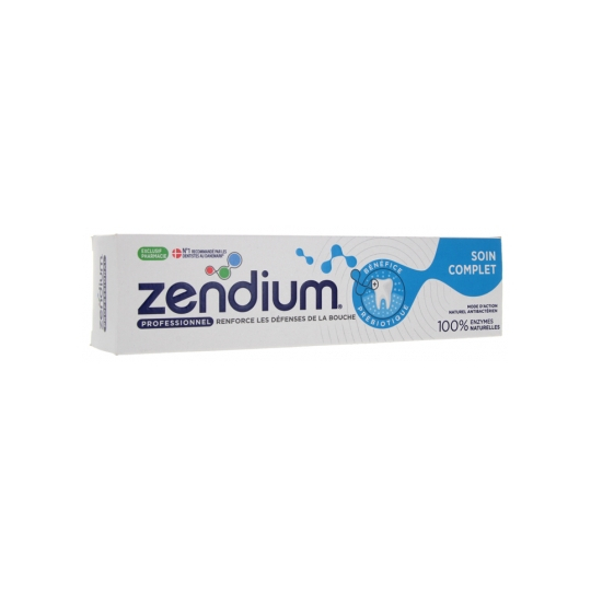 ZENDIUM PROFESSIONNEL - Dentifrice Soin Complet - 75 ml