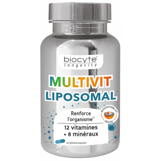 LONGEVITY - Multivit Liposomal - 60 gélules