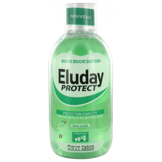 ELUDAY PROTECT - Bain de Bouche Protection Complète - 500 ml