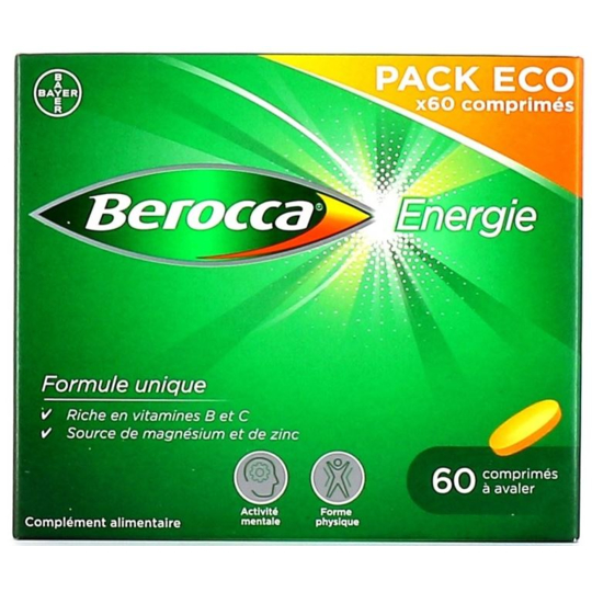 BEROCCA - 60 comprimés pelliculés