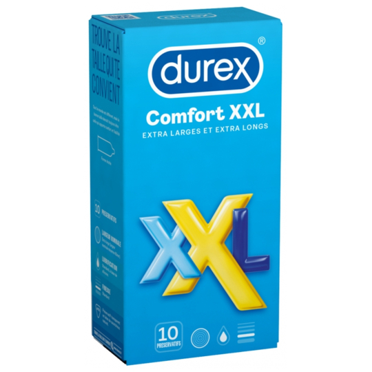Préservatifs Comfort XXL - 10 préservatifs