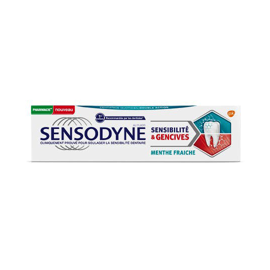 Dentifrice Sensibilité Gencive Menthe Fraîche - 75 ml