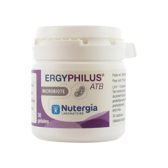 Ergyphilus ATB - Microbiote - 30 Gélules