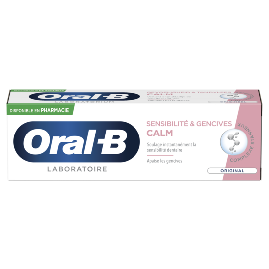 ORAL B Dentifrice Sensibilité & Gencives CALM - 75 ml