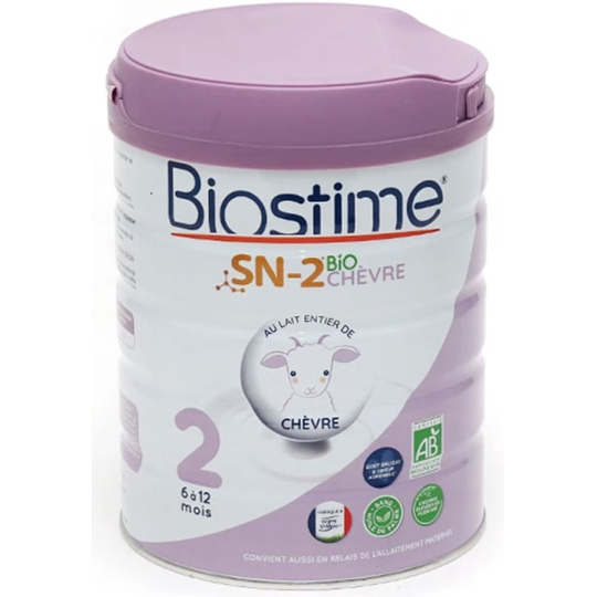 BIOSTIME 2ième AGE - Lait de Chèvre SN-2 Bio - 800 g