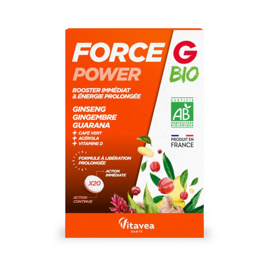 Force G Power Bio - 20 Comprimés