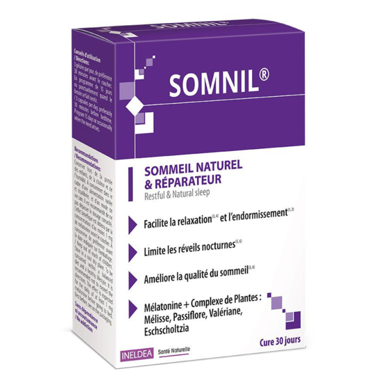 SOMNIL - 30 Gélules Végétales