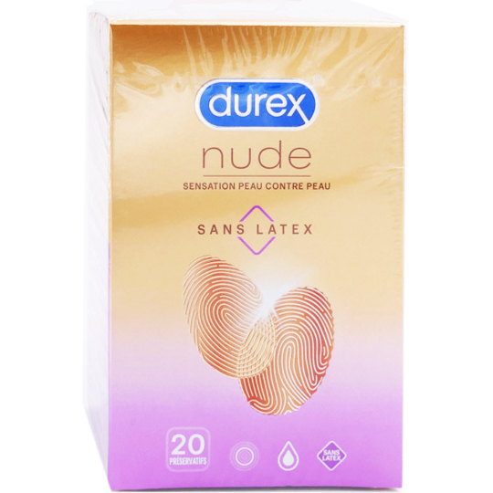 NUDE Sans Latex - 20 préservatifs