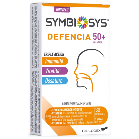 SYMBIOSYS - Defencia 50+ - 30 Gélules