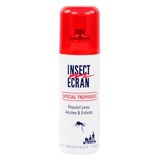 INSECT-ECRAN - Répulsif Peau Spécial Tropique - 75 ml
