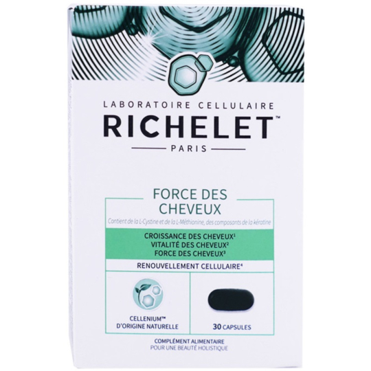 RICHELET Force des Cheveux - 30 Capsules