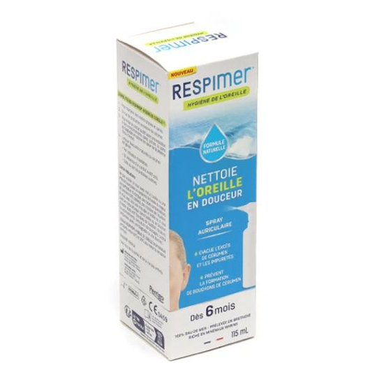 RESPIMER - Spray Auriculaire Hygiène de l'Oreille  - 115 ml
