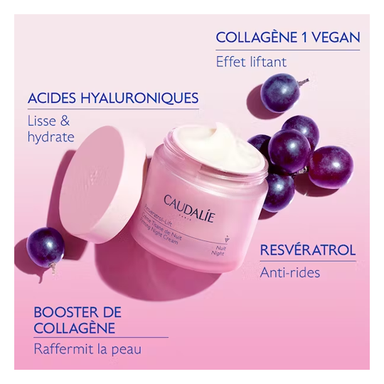 Caudalie Resveratrol-lift Crème Tisane de Nuit Recharge 50 ml