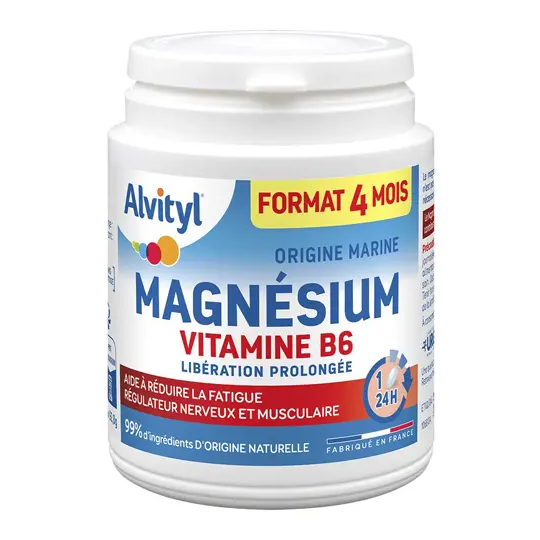 Alvityl Magnésium Vitamine B6 120 Comprimés