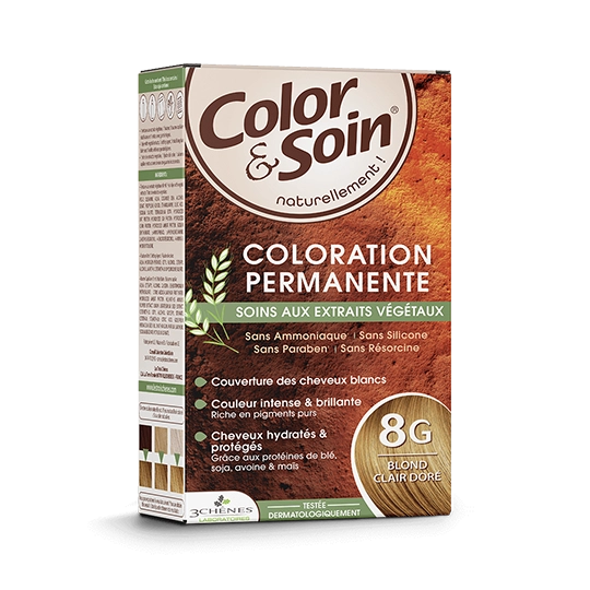 Color & Soin Coloration Blond  Doré 8G 135 ml