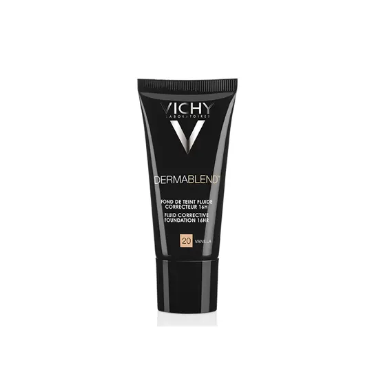 Vichy Dermablend Fond de Teint Fluide Correcteur 16h n°20 Vanilla 30 ml