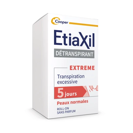 Etiaxil Détranspirant Extrême Peaux Normales aisselles 15ml