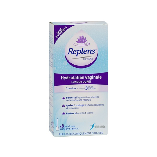 REPLENS - Hydratant Vaginal Longue Durée - 8 doses