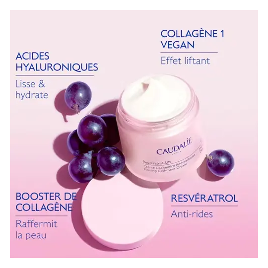 Caudalie Resveratrol-lift Crème Cachemire Redensifiante Recharge 50 ml