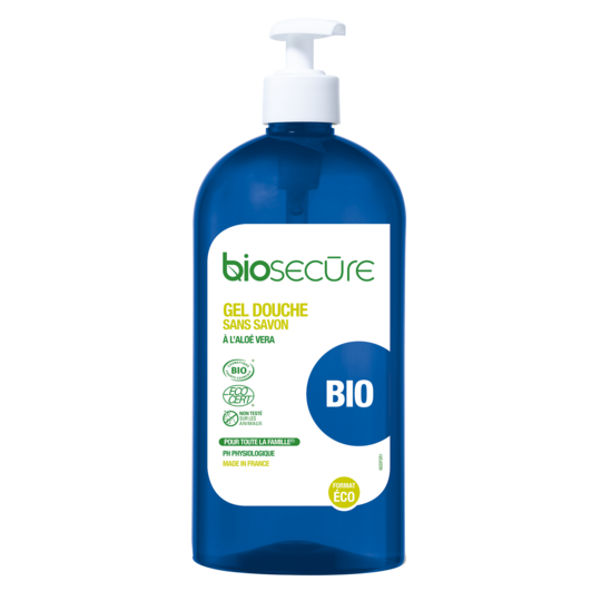 BIOSECURE Gel Douche Bio Sans savon- pH neutre - 730 ml