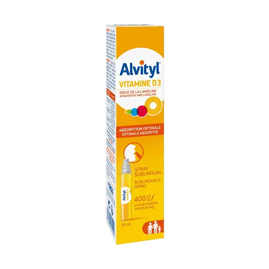 Alvityl Vitamine D3 Spray Sublingual 10ml