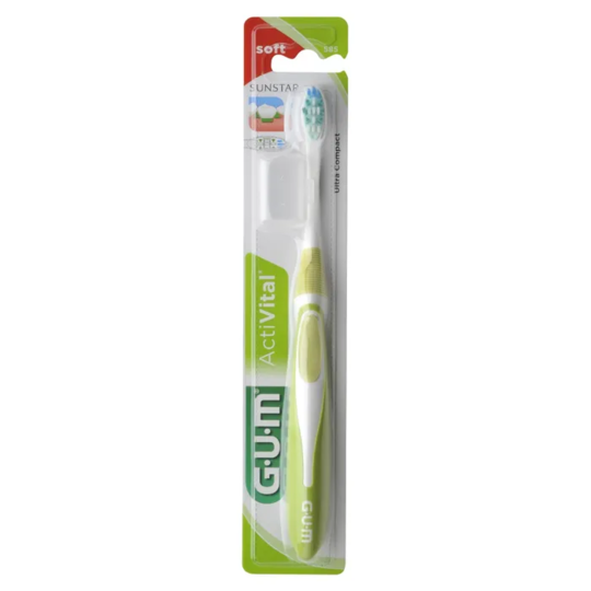 GUM Activital 585 brosse à dents souple ultra compacte