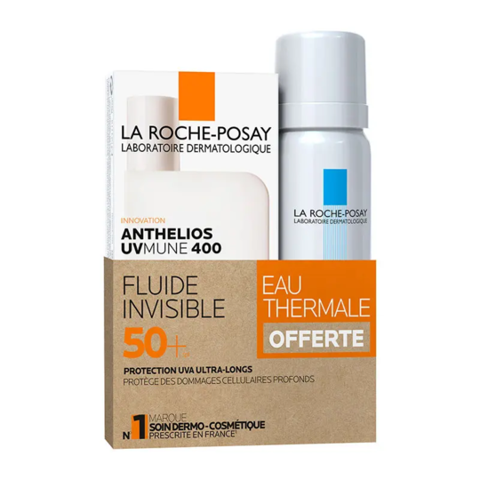 La Roche-Posay Anthelios Uvmune 400 SPF50+ Fluide Invisible 50ml + Eau Thermale Offerte 50ml