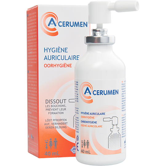 A-CERUMEN - Spray Hygiène Auriculaire - 40 ml