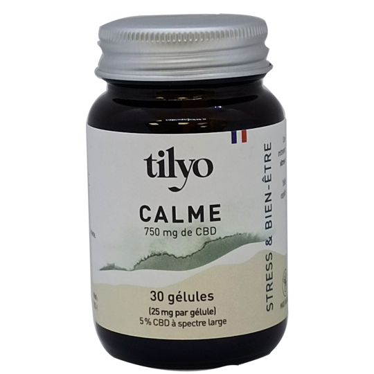 Calme 750 mg de CBD - 30 Gélules