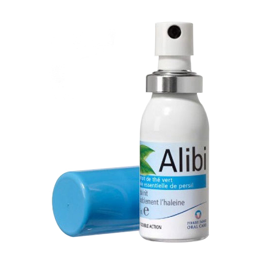 ALIBI - Spray Assainit Durablement l'Haleine - 15 ml