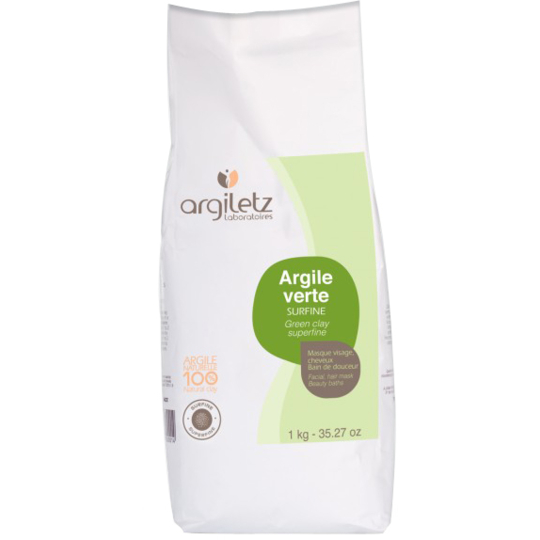 ARGILE - Verte - Surfine - 1 kg