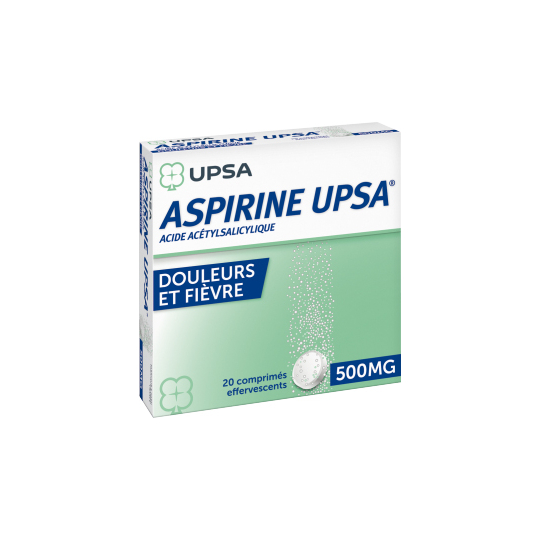 Aspirine 500mg 20 comprimés