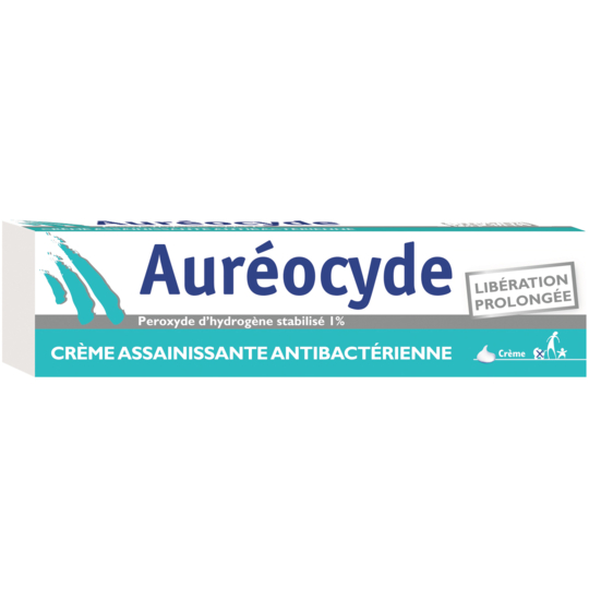 AUREOCYDE - Crème Assainissante Antibactérienne - 15 g