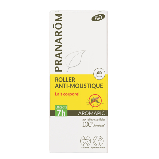 AROMAPIC - Roller Anti-Moustique Bio - 75 ml